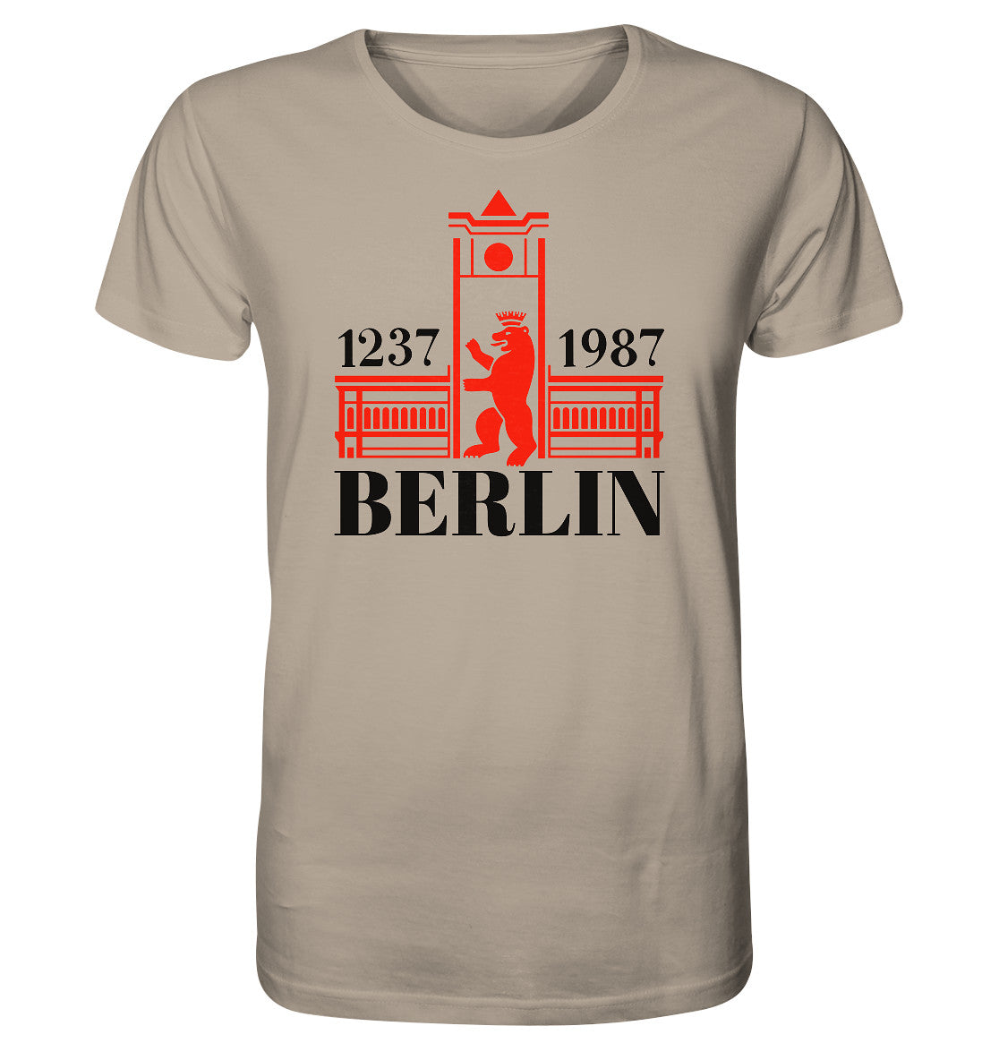 ORGANIC BIO SHIRT UNISEX • BERLIN 1237-1987