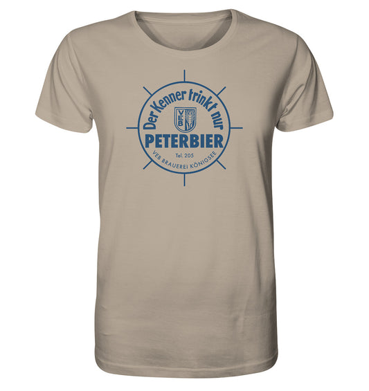 ORGANIC BIO SHIRT UNISEX • PETERBIER - VEB BRAUEREI KÖNIGSEE
