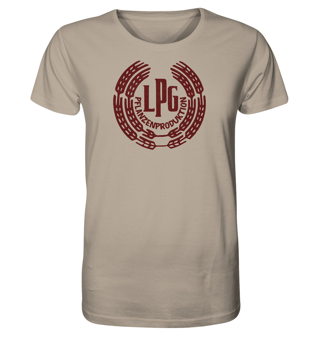 ORGANIC BIO SHIRT UNISEX • LPG PFLANZENPRODUKTION - HELL