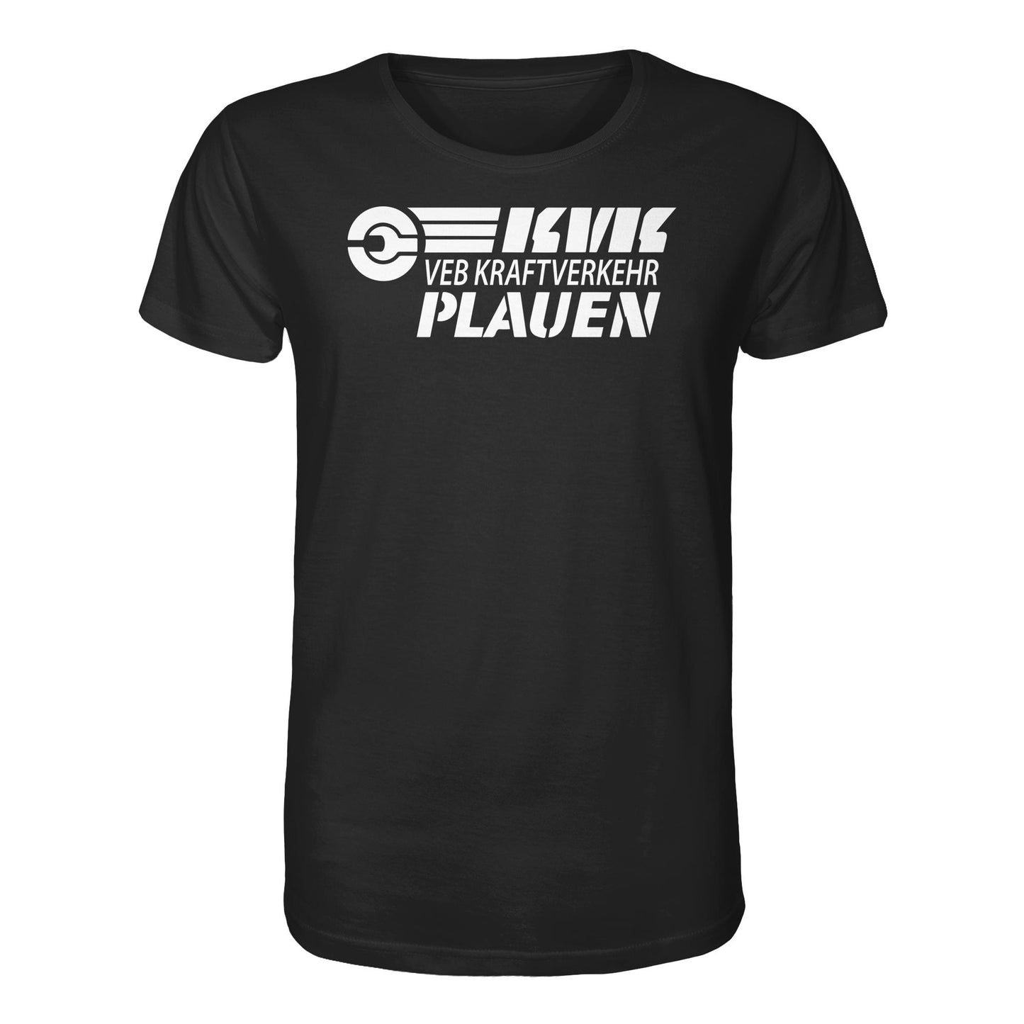 DDR Ostalgie Bio-Shirt Unisex • VEB KRAFTVERKEHR PLAUEN