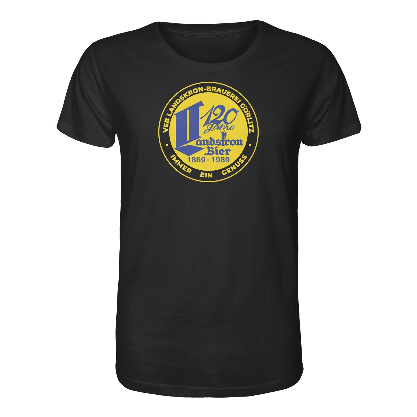ORGANIC BIO SHIRT UNISEX • VEB LANDSKRON-BRAUEREI BIERE GÖRLITZ