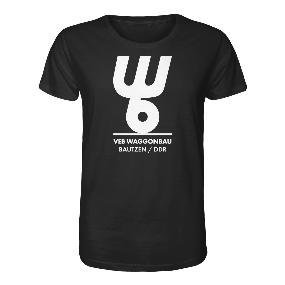 DDR Ostalgie Bio-Shirt Unisex • VEB WAGGONBAU BAUTZEN