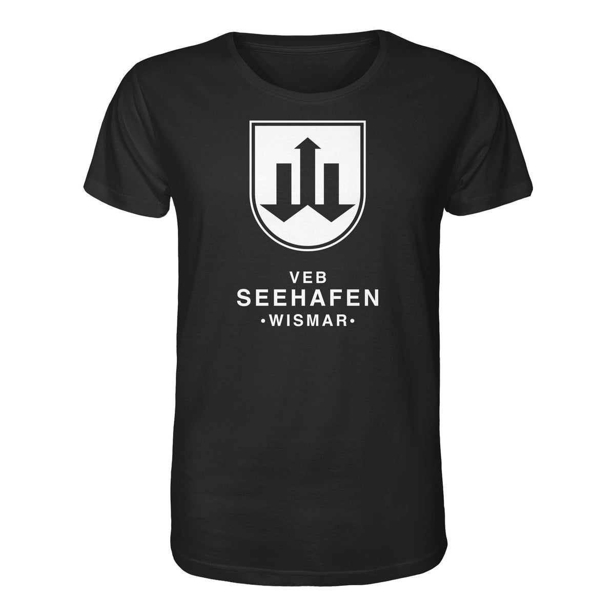 DDR Ostalgie Bio-Shirt Unisex • VEB SEEHAFEN WISMAR
