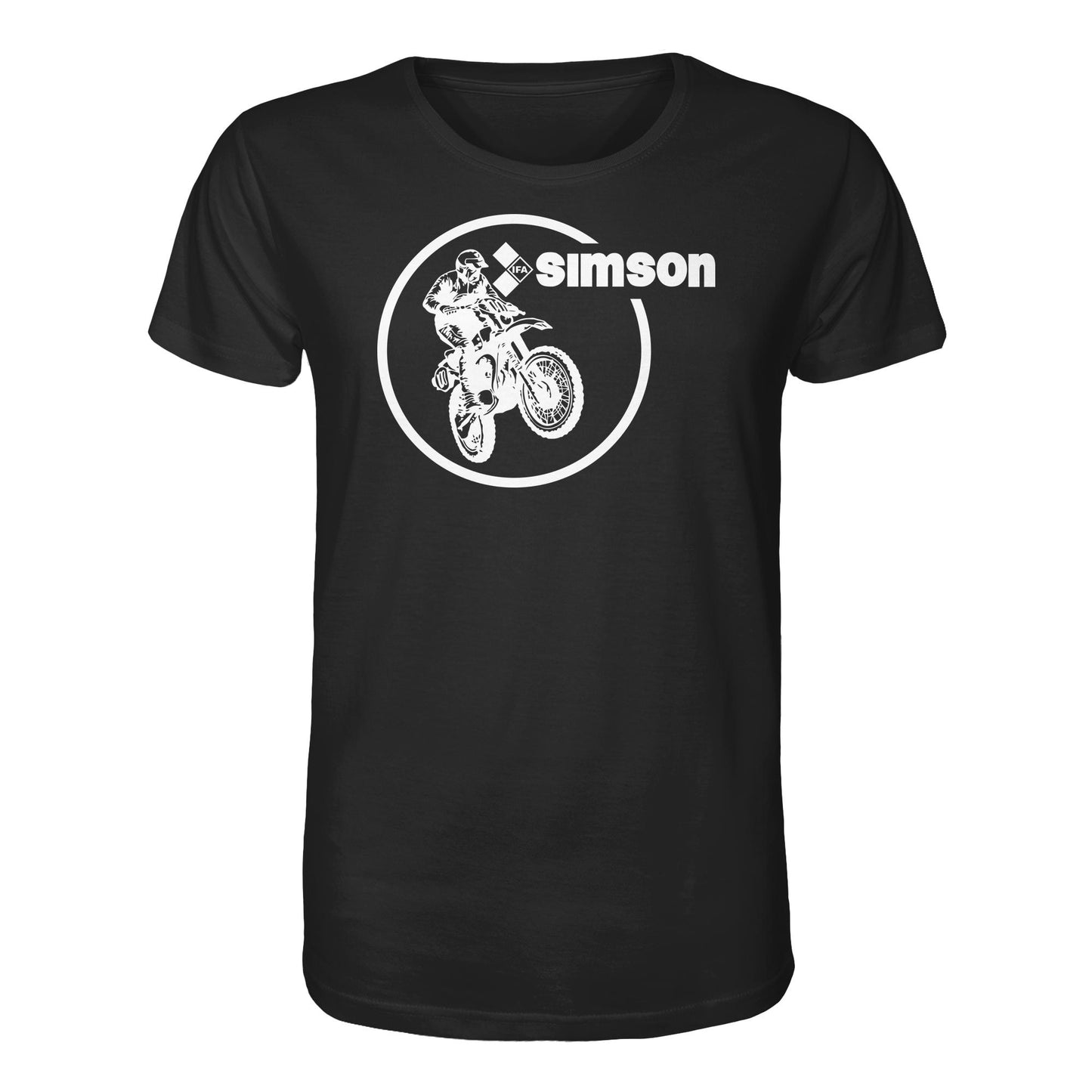 DDR Ostalgie Bio-Shirt Unisex • IFA SIMSON CROSS (ORIGINAL NICKI MOTIV)