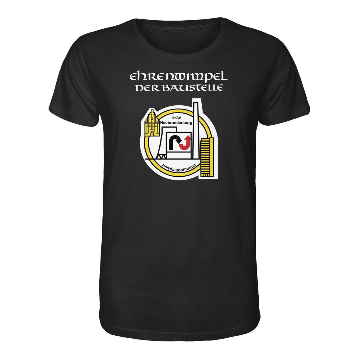 DDR Ostalgie Bio-Shirt Unisex • EHRENWIMPEL HKW NEUBRANDENBURG
