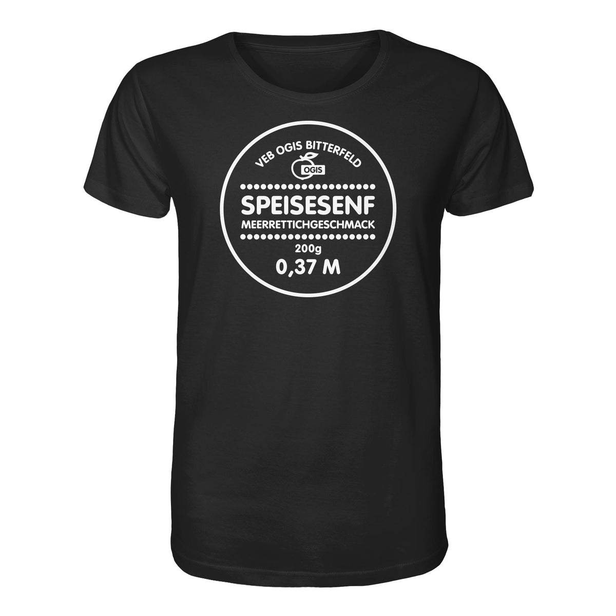 DDR Ostalgie Bio-Shirt Unisex • VEB OGIS BITTERFELD - SPEISESENF