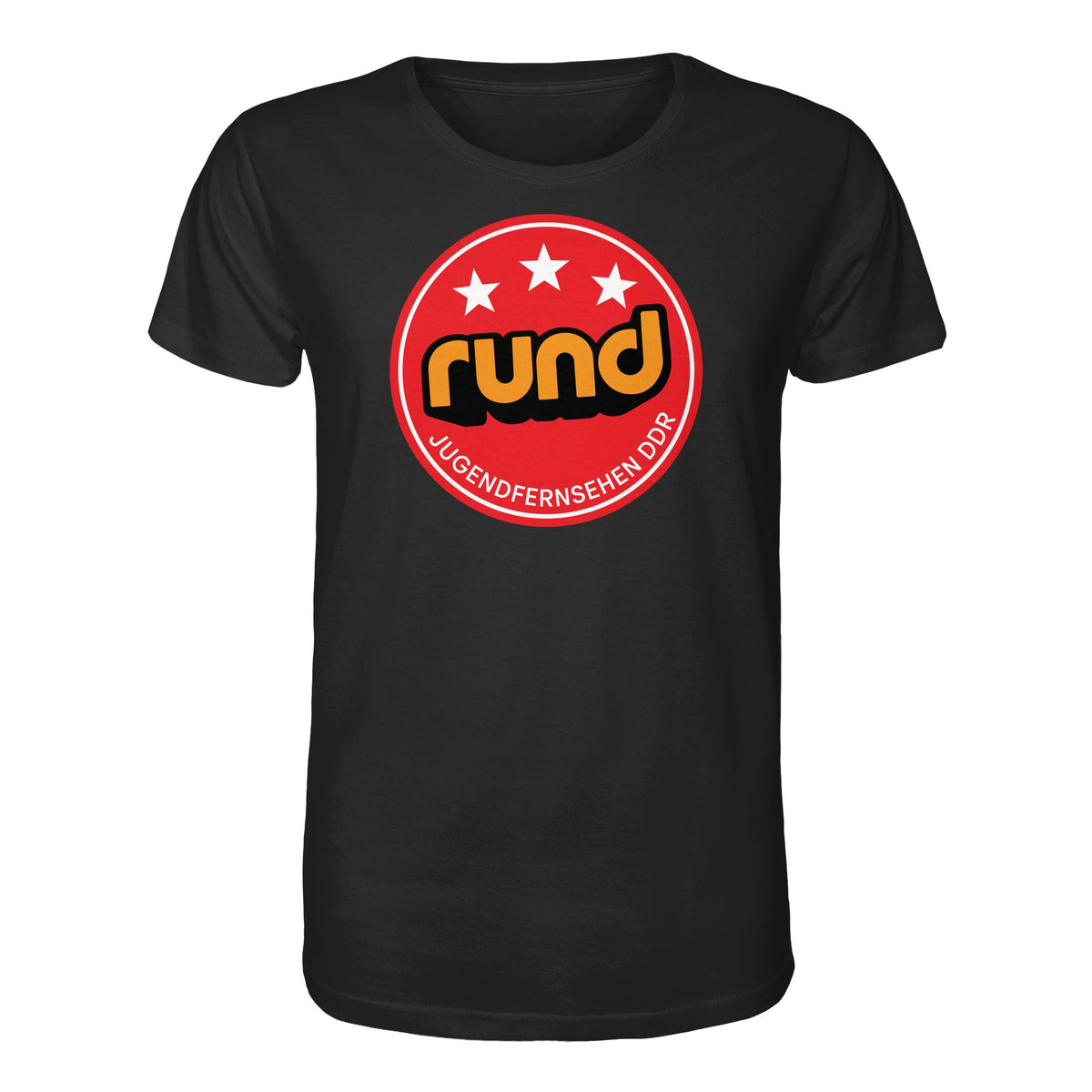 DDR Ostalgie Bio-Shirt Unisex • RUND - JUGENDFERNSEHEN DDR