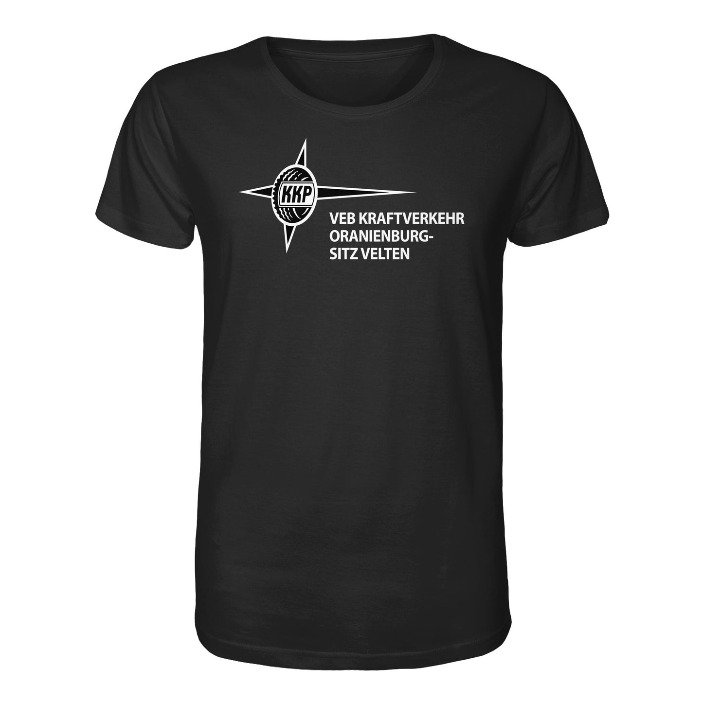DDR Ostalgie Bio-Shirt Unisex • VEB KRAFTVERKEHR ORANIENBURG