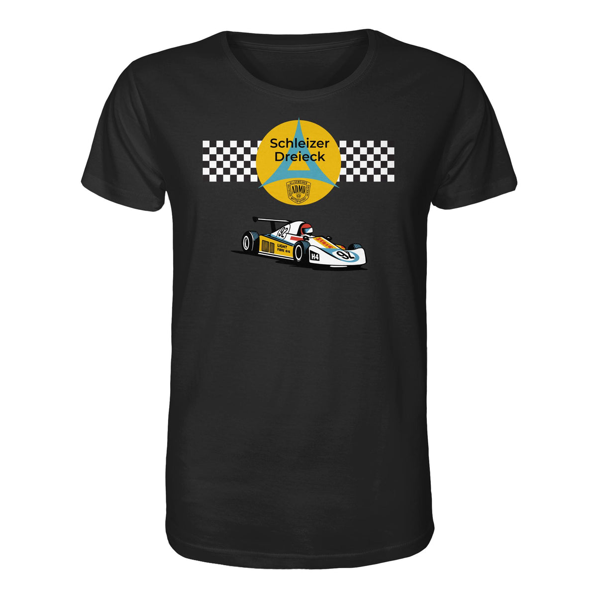 DDR Ostalgie Bio-Shirt Unisex • SCHLEIZER DREIECK DDR (ORIGINAL-WIMPEL)