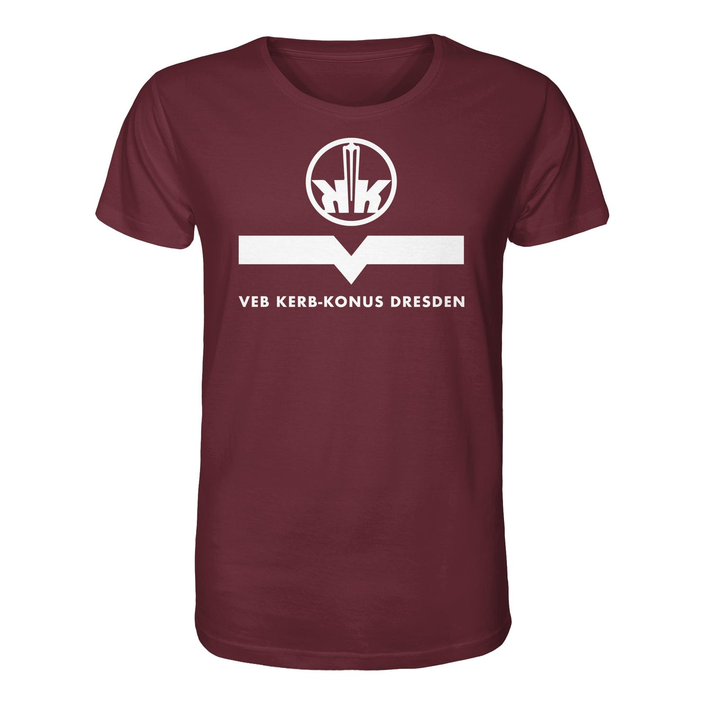 DDR Ostalgie Bio-Shirt Unisex • VEB KERB-KONUS DRESDEN