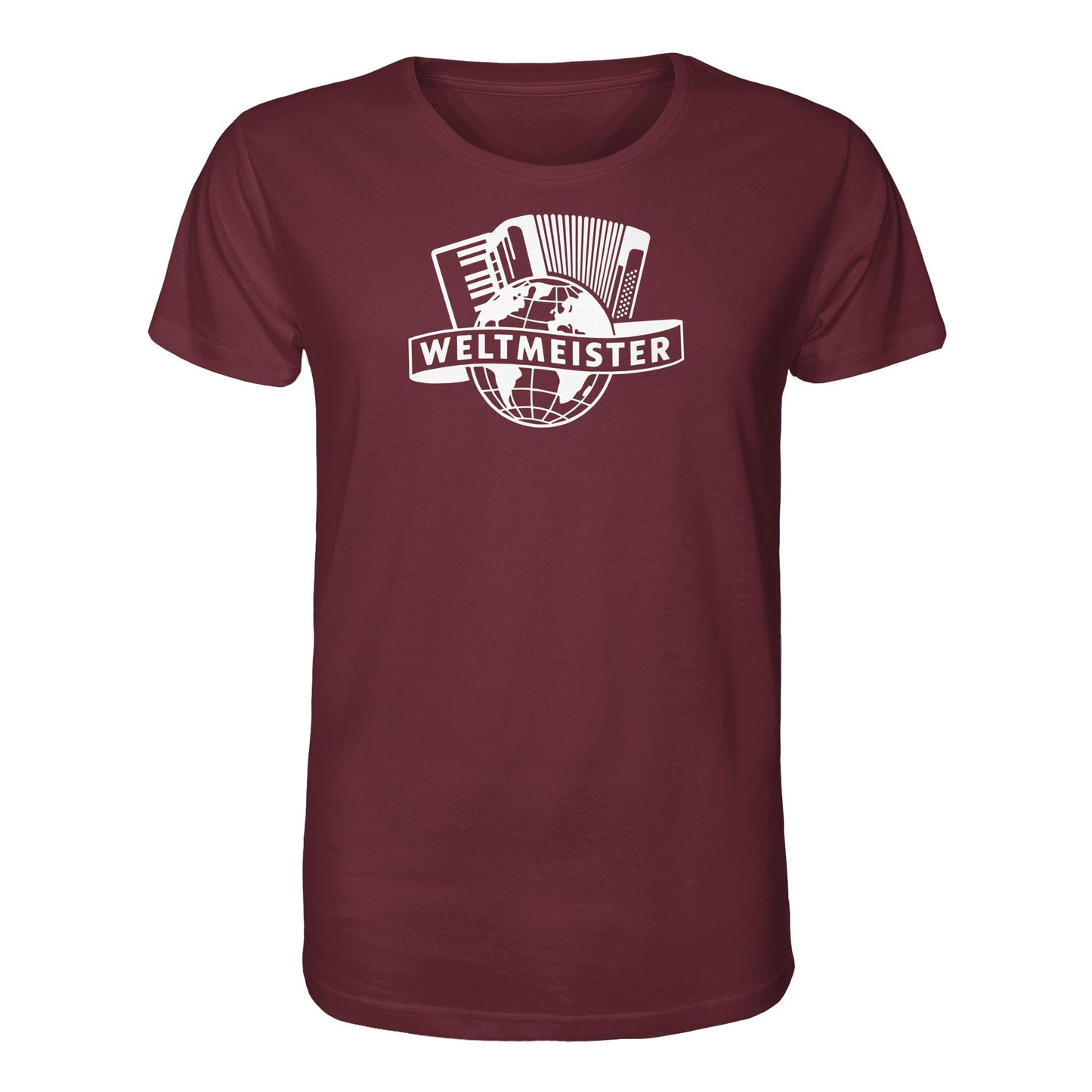 ORGANIC BIO SHIRT UNISEX • WELTMEISTER AKKORDEON KLINGENTHAL
