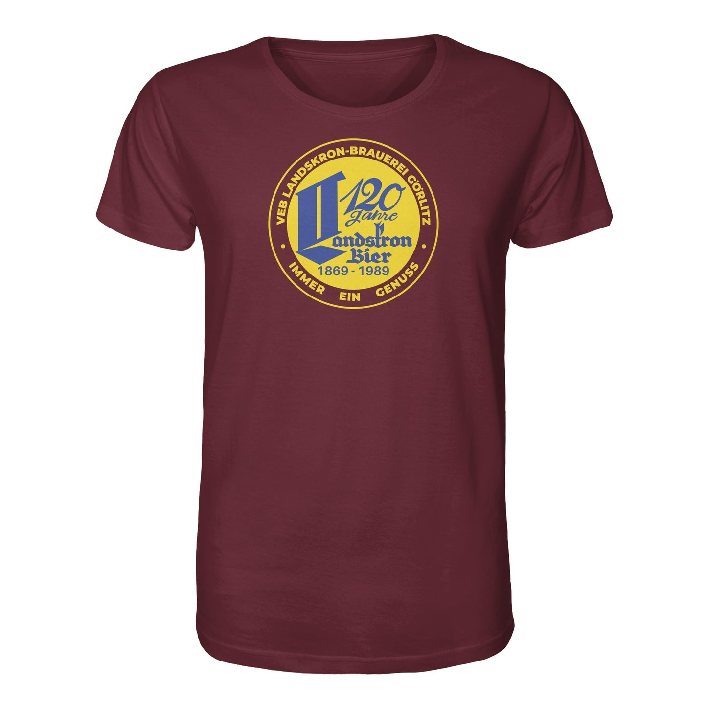 ORGANIC BIO SHIRT UNISEX • VEB LANDSKRON-BRAUEREI BIERE GÖRLITZ