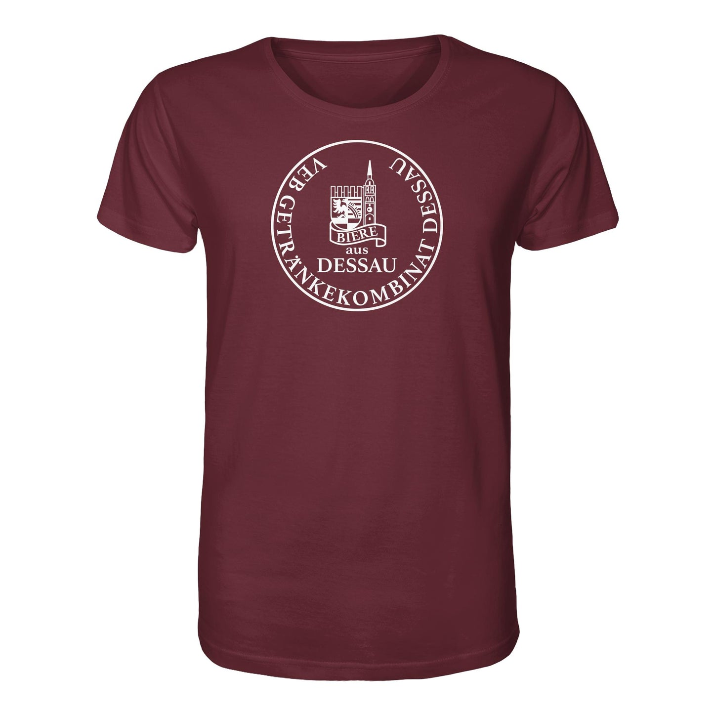 ORGANIC BIO SHIRT UNISEX • VEB GETRÄNKEKOMBINAT DESSAU BIERE