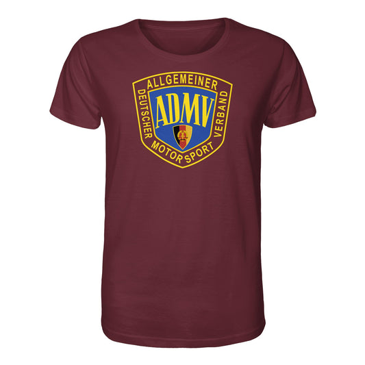 DDR Ostalgie Bio-Shirt Unisex • ADMV MOTORSPORTVERBAND DER DDR