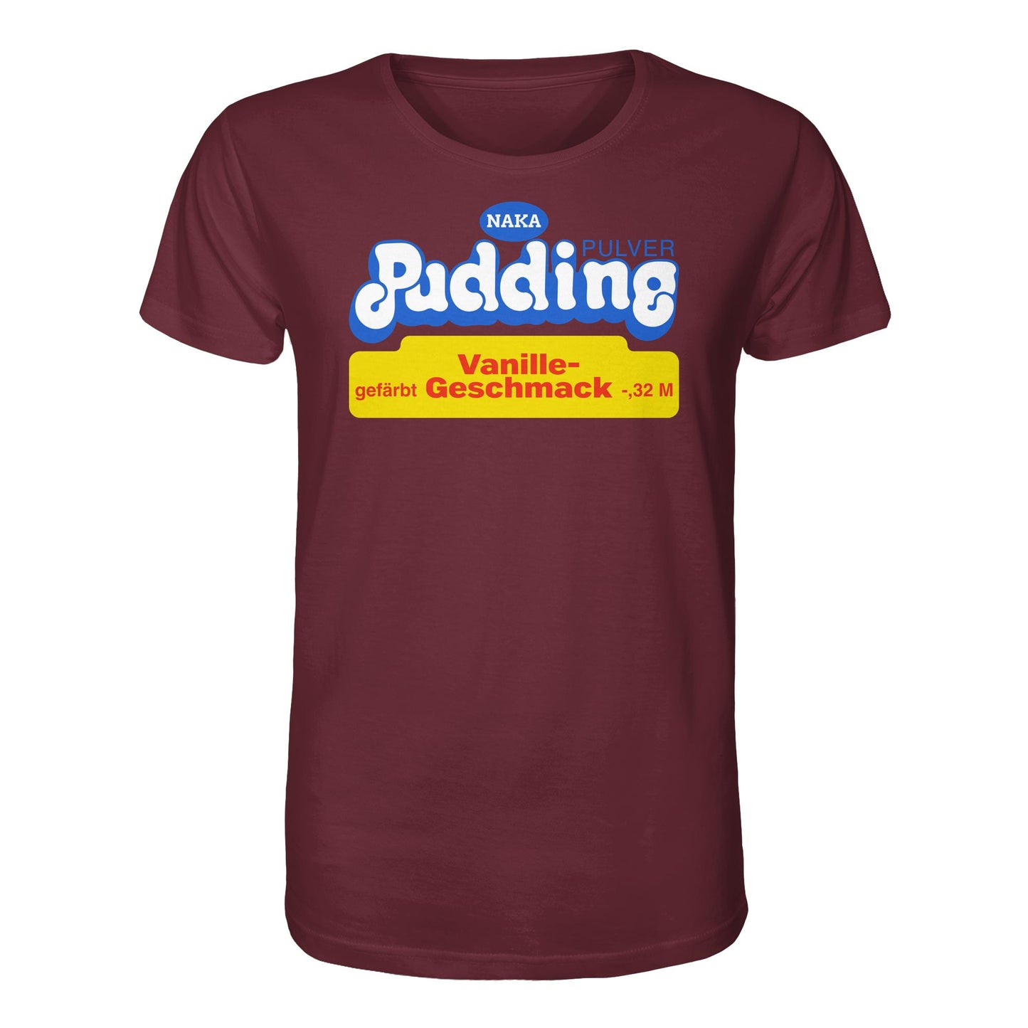 DDR Ostalgie Bio-Shirt Unisex • NAKA PUDDING-PULVER