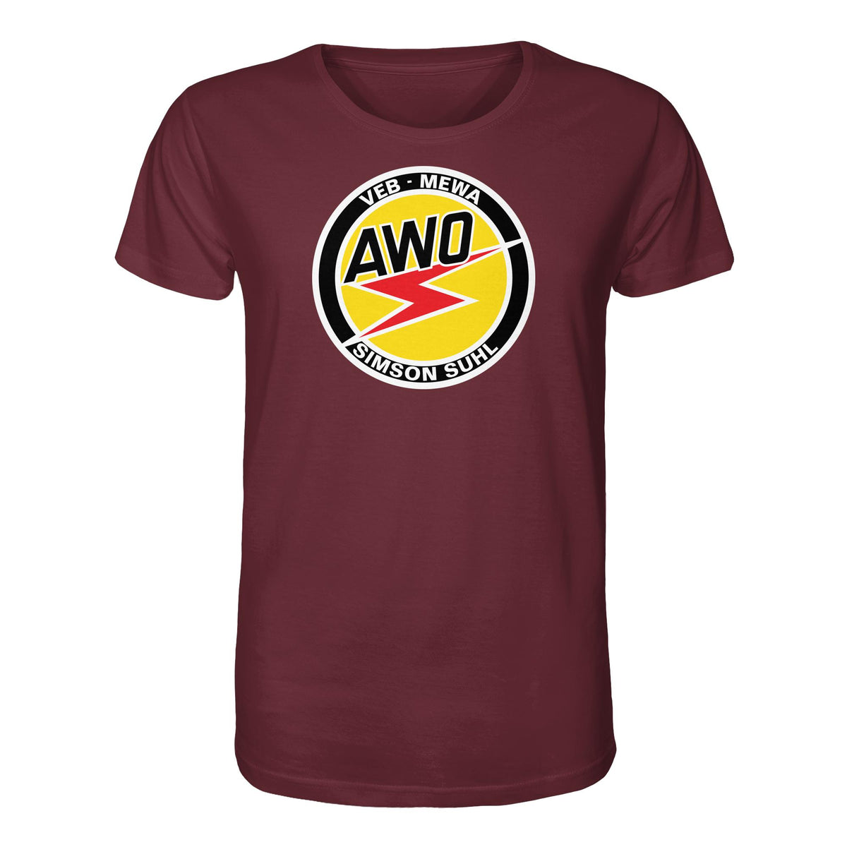 DDR Ostalgie Bio-Shirt Unisex • VEB MEWA - AWO, SIMSON SUHL