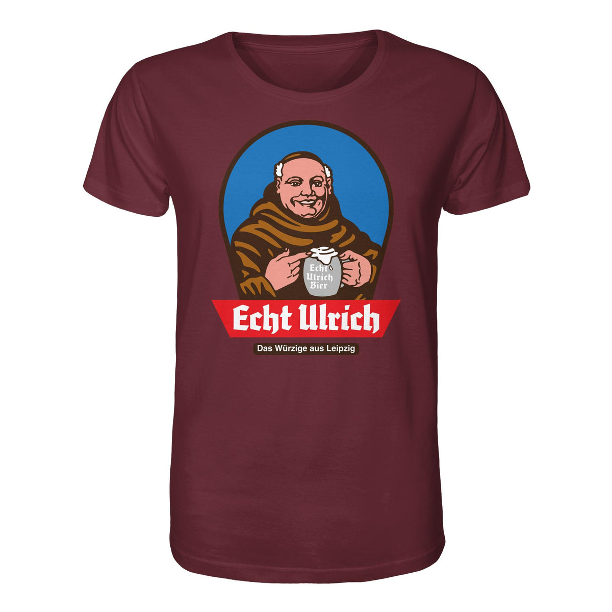 DDR Ostalgie Bio-Shirt Unisex • ECHT ULRICH BIER LEIPZIG