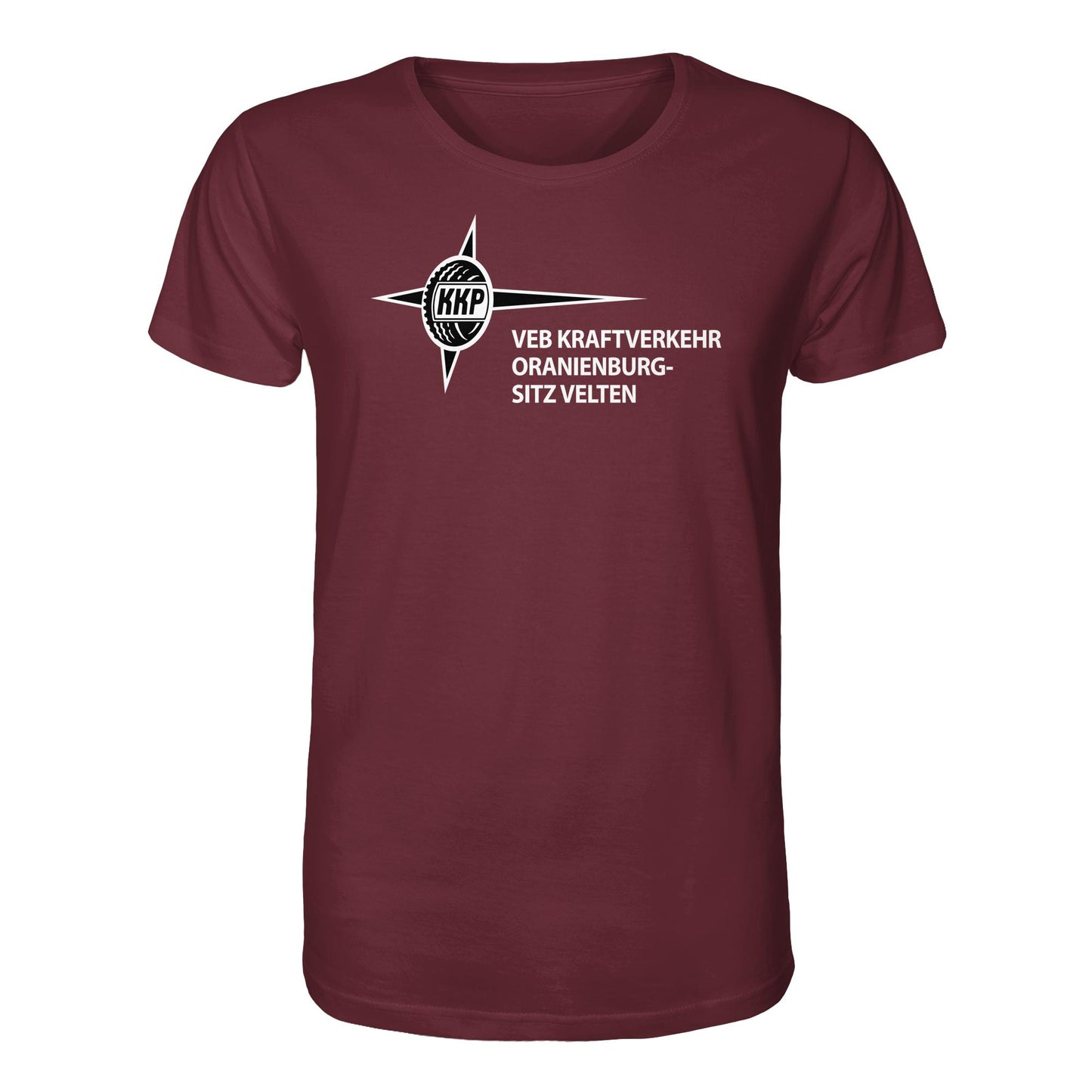 DDR Ostalgie Bio-Shirt Unisex • VEB KRAFTVERKEHR ORANIENBURG