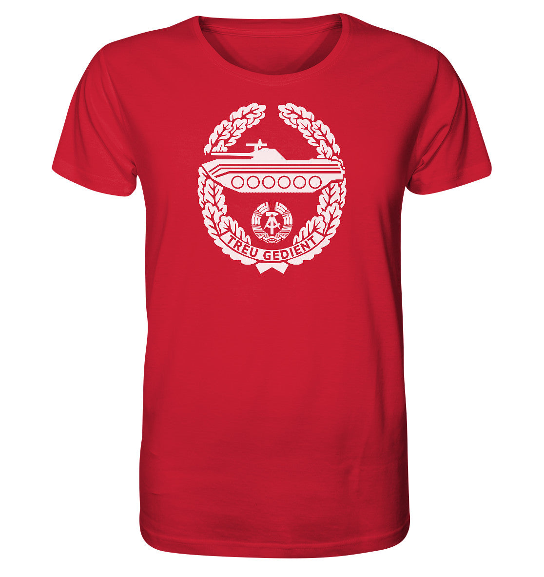ORGANIC BIO SHIRT UNISEX • NVA-ORDEN - TREU GEDIENT - MOT. SCHÜTZENTRUPPEN