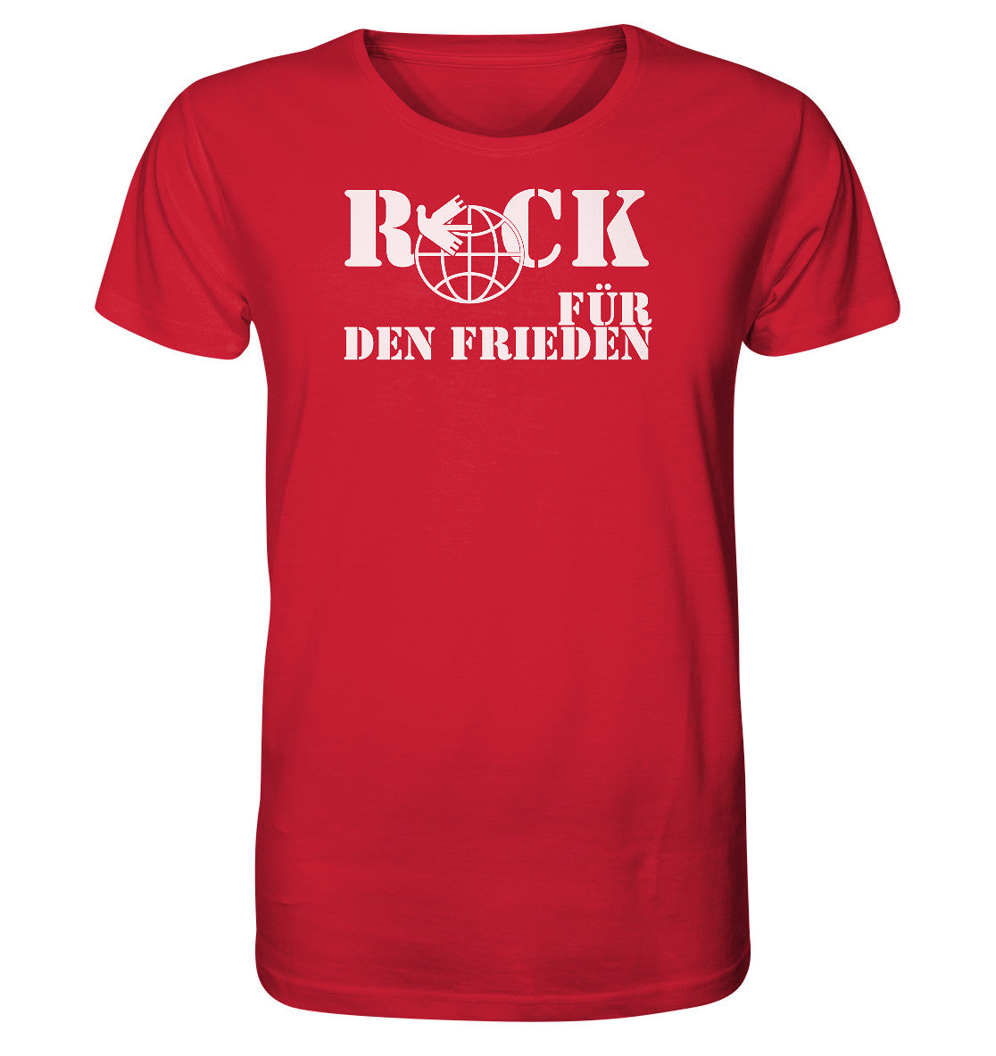 ORGANIC BIO SHIRT UNISEX • ROCK FÜR DEN FRIEDEN - MUSIKFESTIVAL