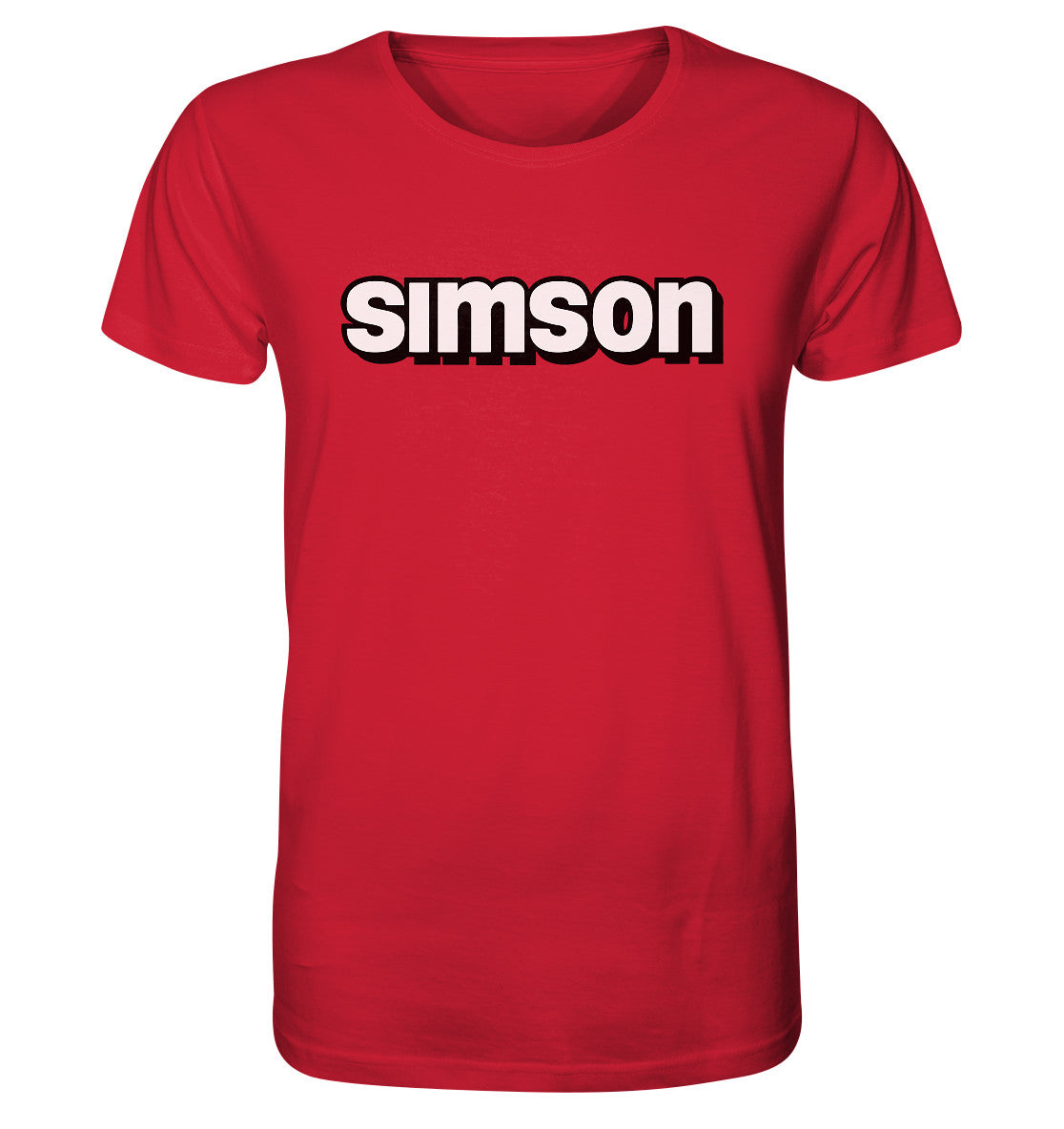 ORGANIC BIO SHIRT UNISEX • SIMSON - SCHRIFTZUG