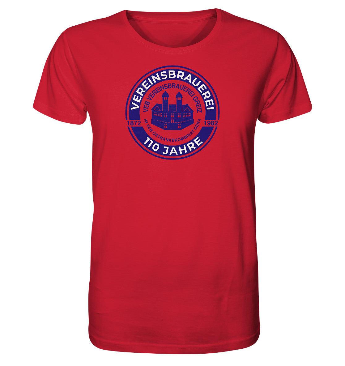 ORGANIC BIO SHIRT UNISEX • VEB VEREINSBRAUEREI GREIZ - GETRÄNKEKOMBINAT GERA