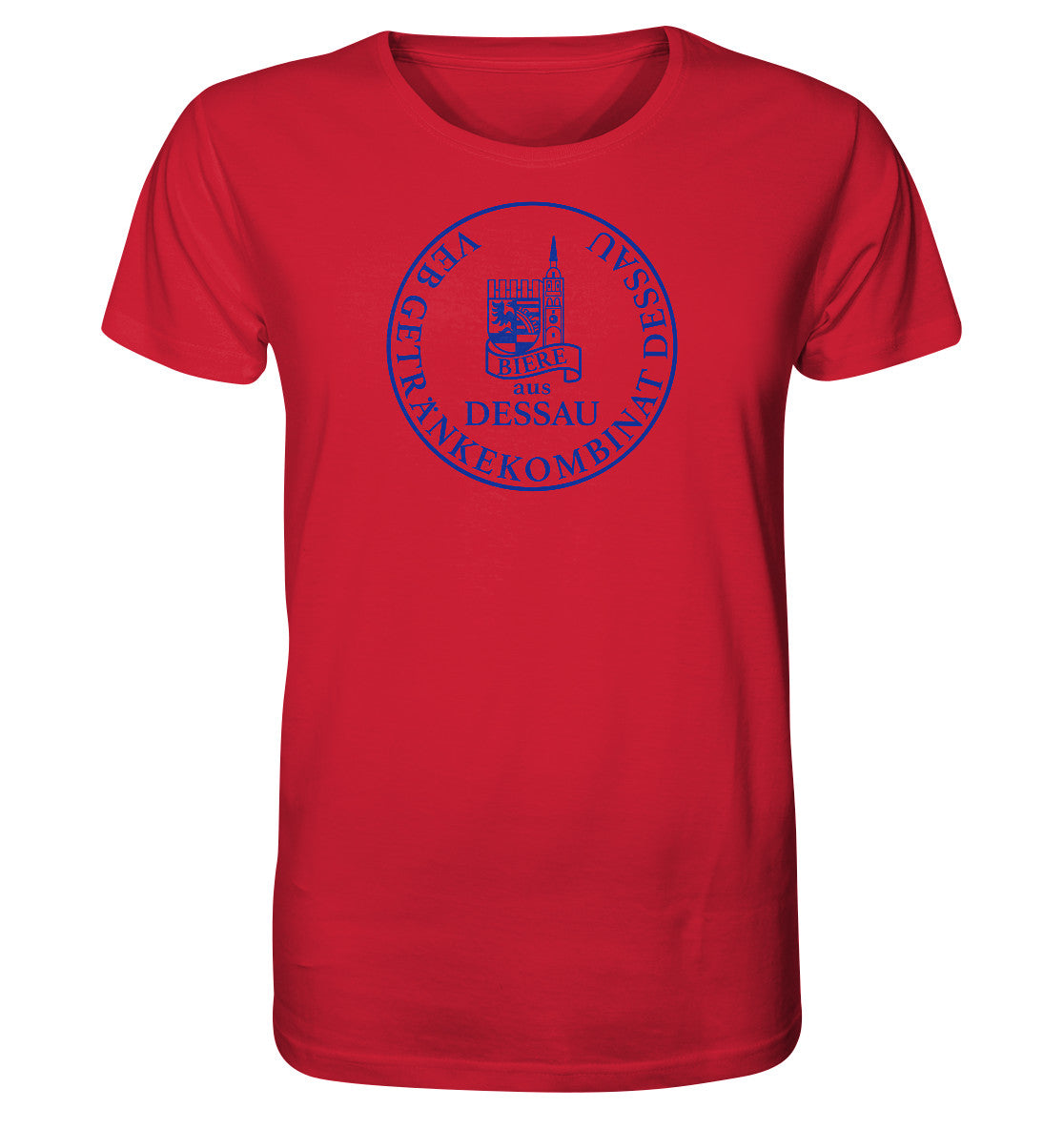ORGANIC BIO SHIRT UNISEX • VEB GETRÄNKEKOMBINAT DESSAU BIERE