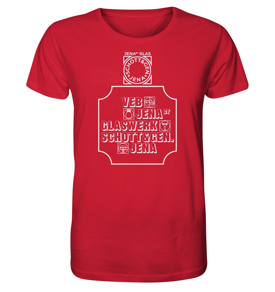 ORGANIC BIO SHIRT UNISEX • VEB JENAER GLASWERK