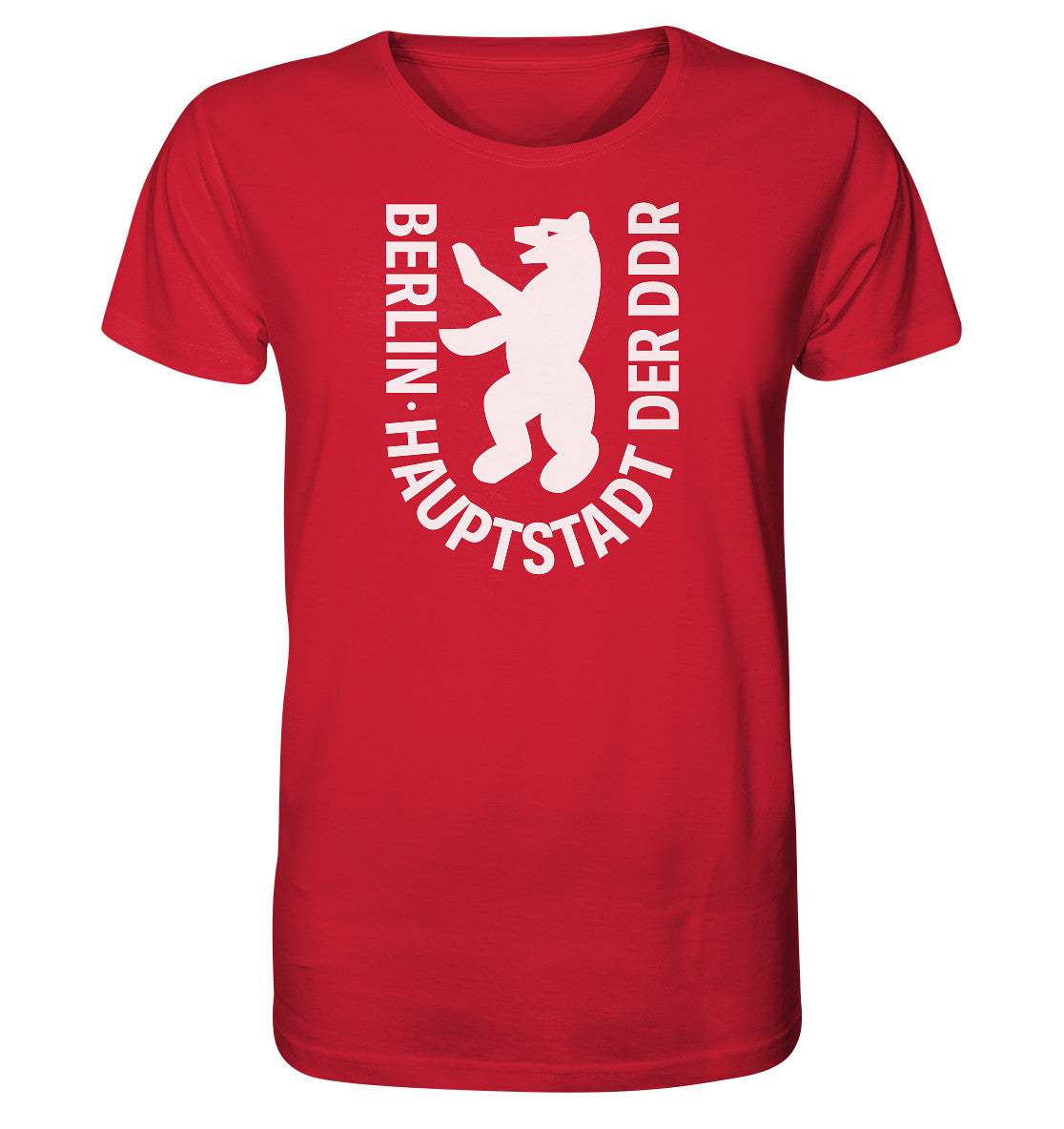 ORGANIC BIO SHIRT UNISEX • BERLIN - HAUPTSTADT DER DDR