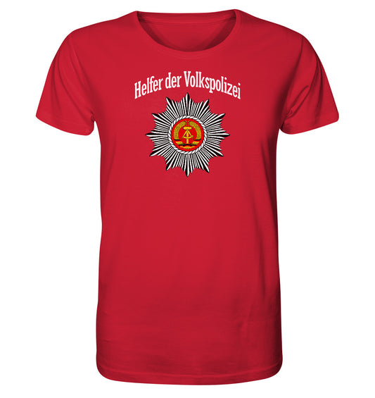 ORGANIC BIO SHIRT UNISEX • HELFER DER VOLKSPOLIZEI