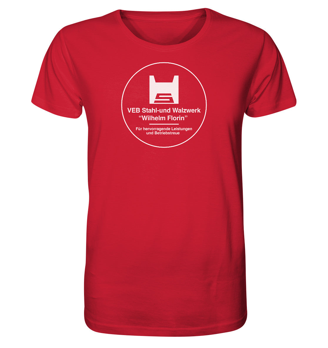 ORGANIC BIO SHIRT UNISEX • VEB WILHELM FLORIN - FÜR HERVORRAGENDE LEISTUNGEN