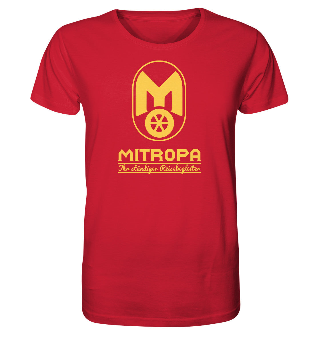 ORGANIC BIO SHIRT UNISEX • MITROPA REISEBEGLEITER