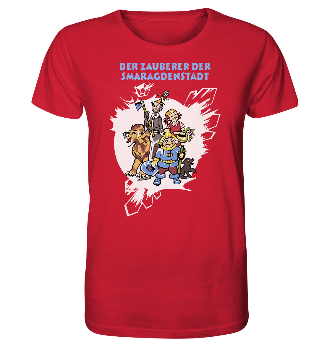 ORGANIC BIO SHIRT UNISEX • WOLKOW - DER ZAUBERER DER SMARAGDENSTADT