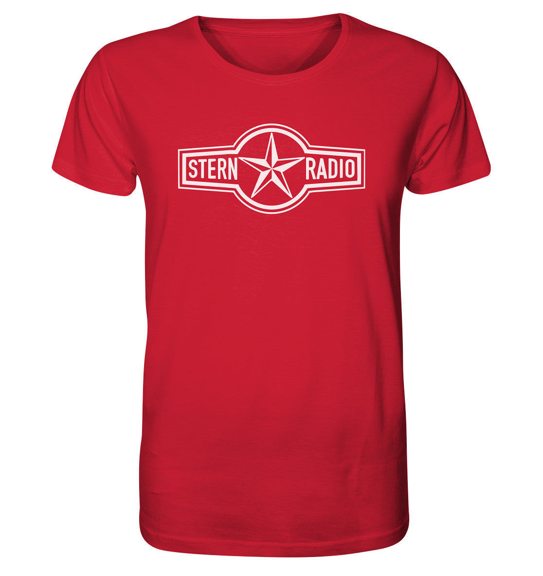 ORGANIC BIO SHIRT UNISEX • STERNRADIO BADGE