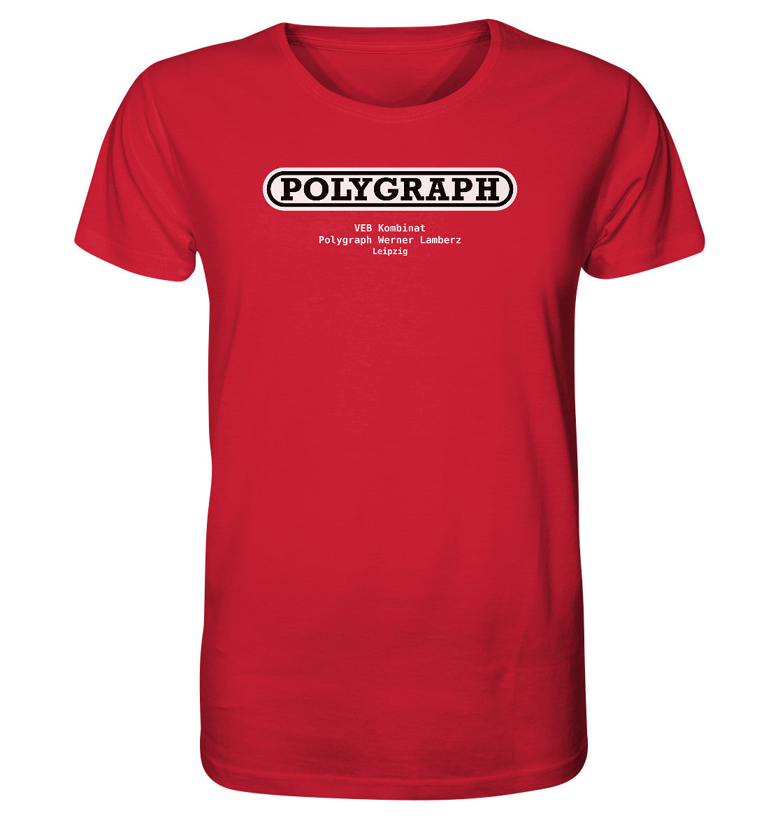ORGANIC BIO SHIRT UNISEX • VEB POLYGRPH WERNER LAMBERZ LEIPZIG