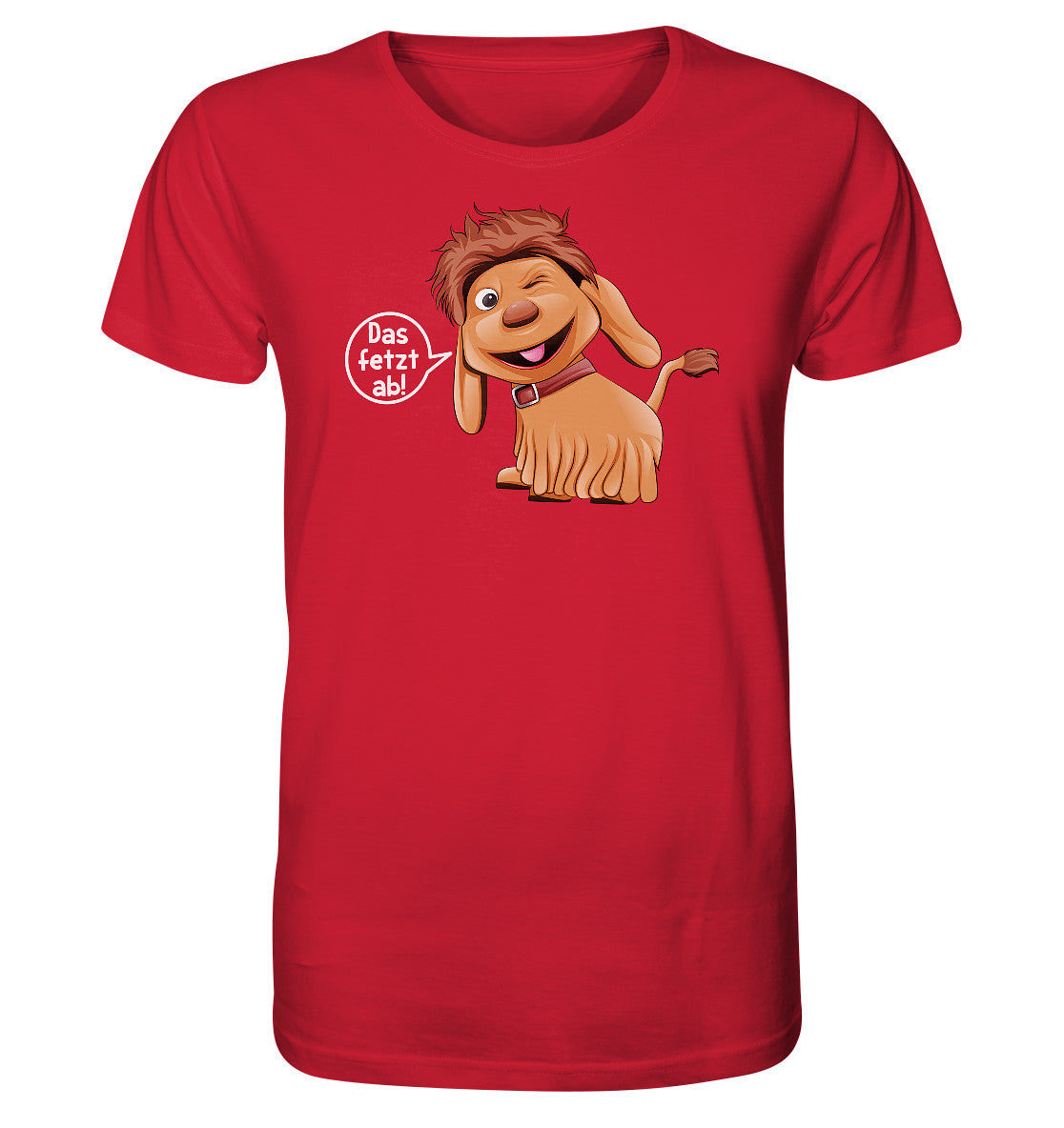ORGANIC BIO SHIRT UNISEX • UNSER SANDMÄNNCHEN - MOPPI - DAS FETZT AB!