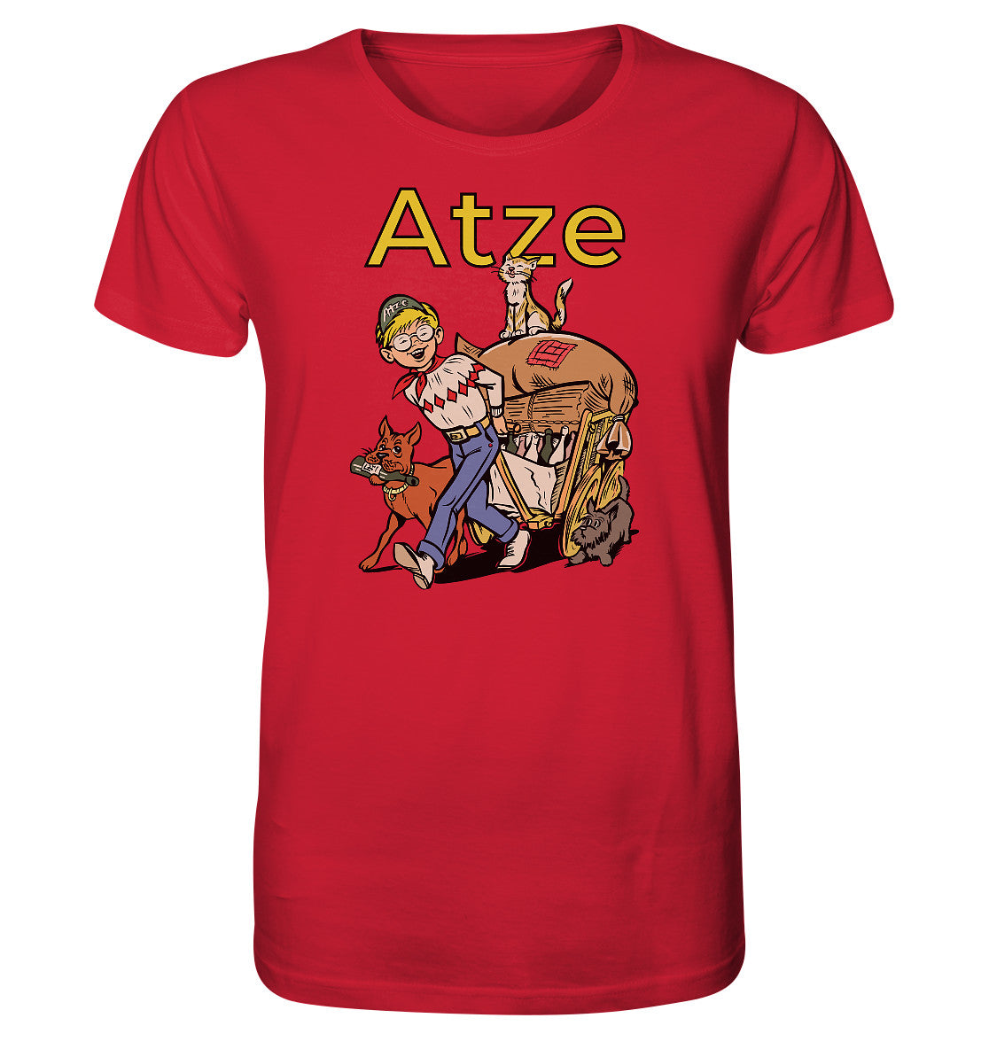 ORGANIC BIO SHIRT UNISEX • ATZE - TITEL ALTSTOFFE