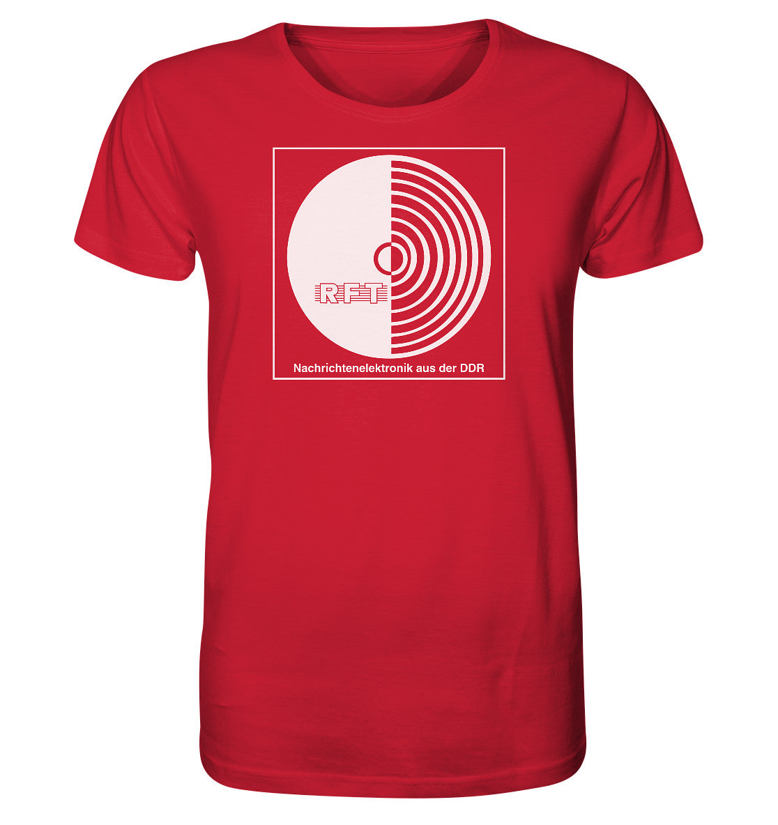 ORGANIC BIO SHIRT UNISEX • RFT NACHRICHTENELEKTRONIK AUS DER DDR
