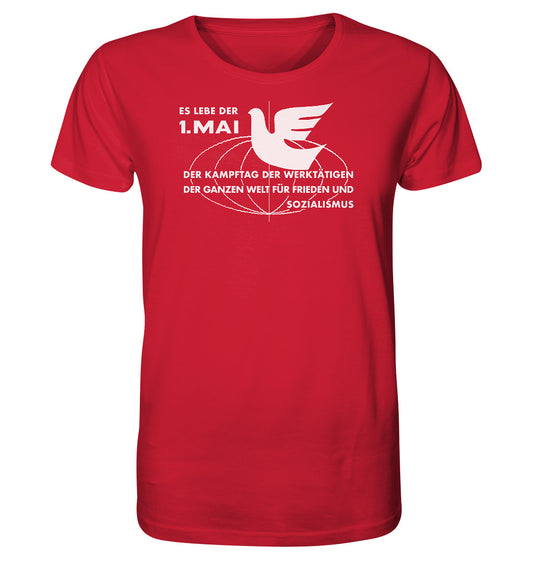 ORGANIC BIO SHIRT UNISEX • ES LEBE DER ERSTE MAI