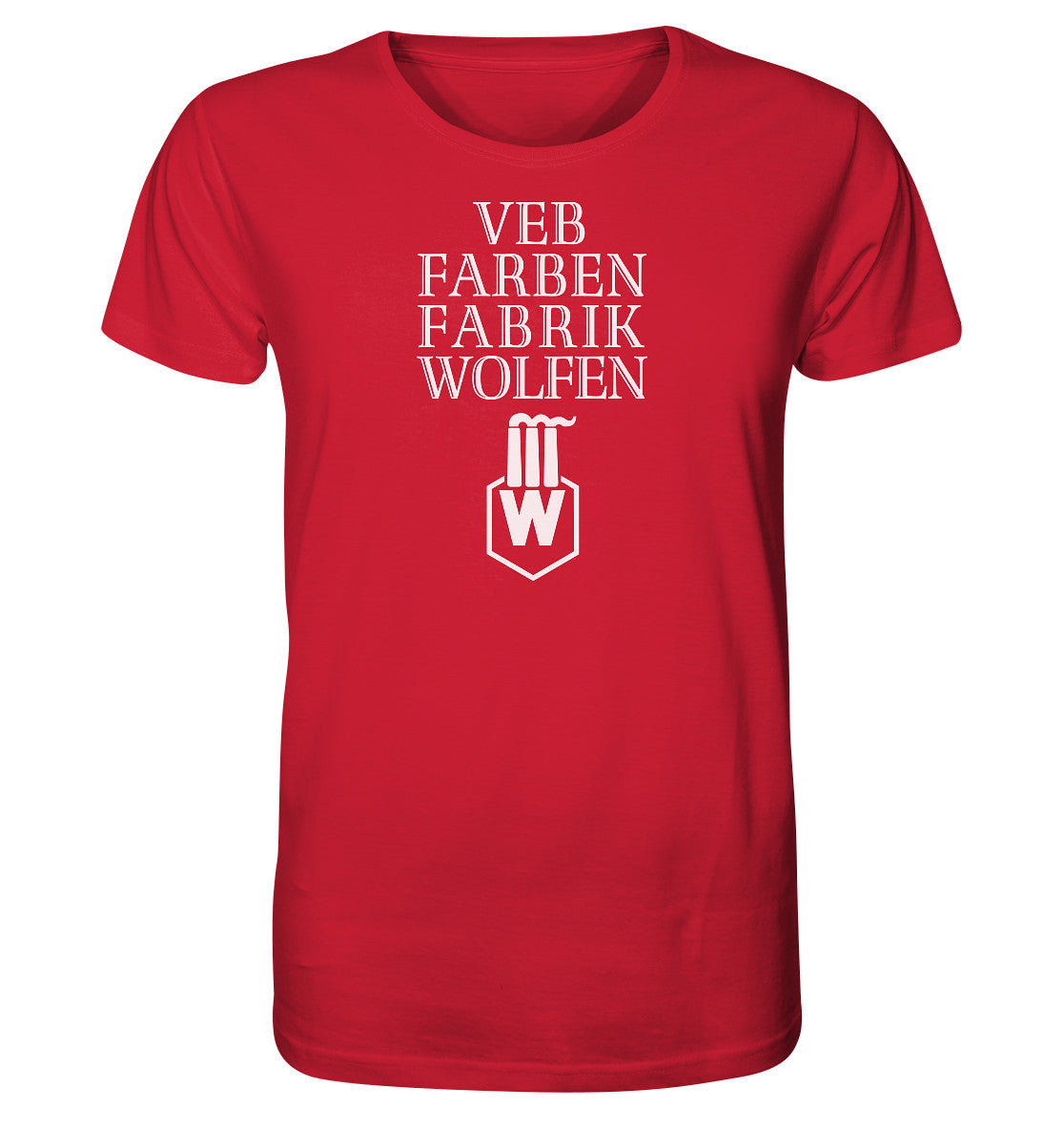 ORGANIC BIO SHIRT UNISEX • VEB FARBENFABRIK WOLFEN