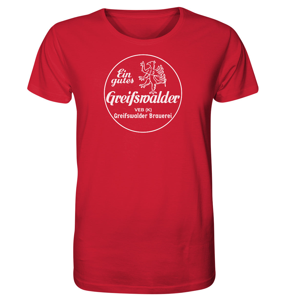 ORGANIC BIO SHIRT UNISEX • VEB GREIFSWALDER BRAUEREI