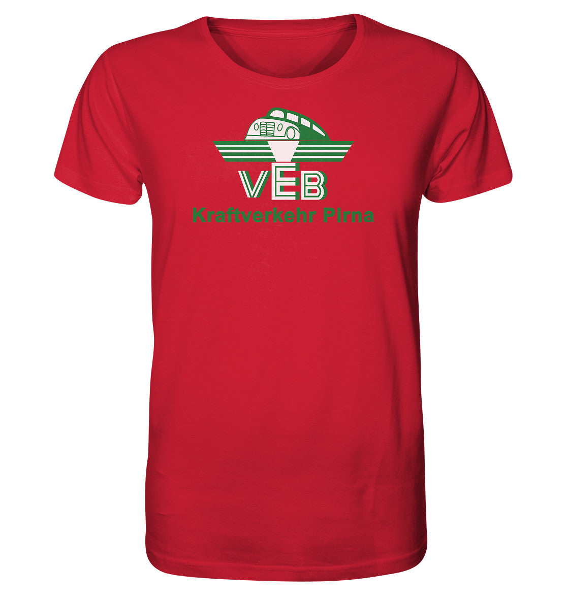 ORGANIC BIO SHIRT UNISEX • VEB KRAFTVERKEHR PIRNA