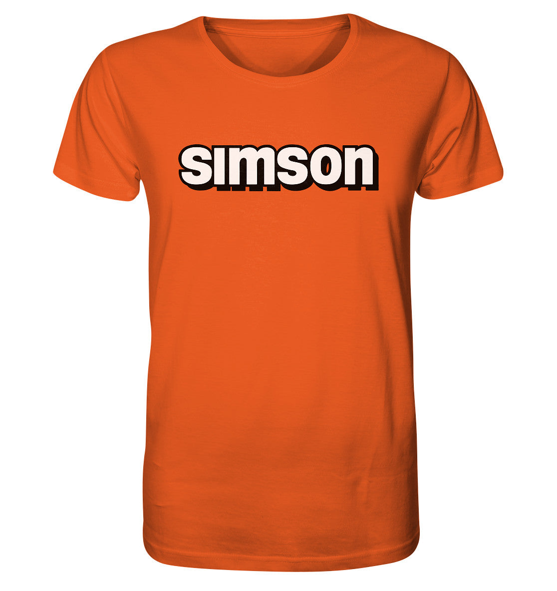 ORGANIC BIO SHIRT UNISEX • SIMSON - SCHRIFTZUG