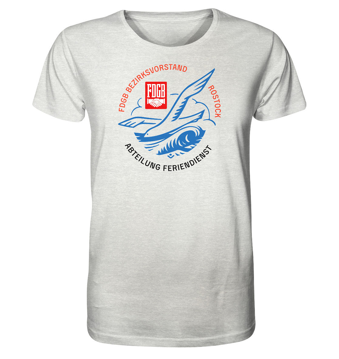 ORGANIC BIO SHIRT UNISEX • FDGB FERIENDIENST ROSTOCK