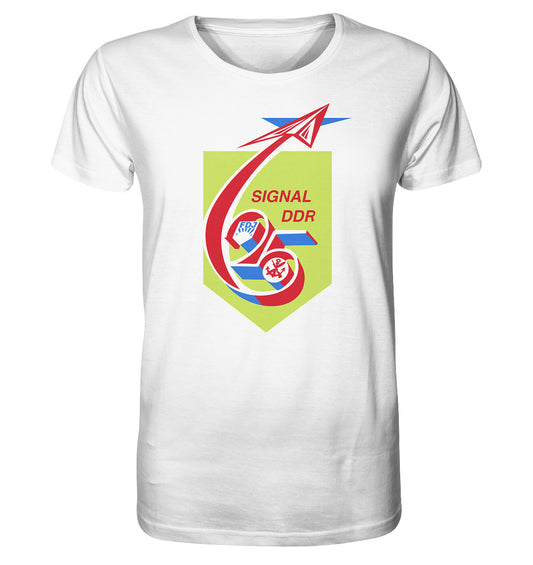 ORGANIC BIO SHIRT UNISEX • SIGNAL DDR 25 - FDJ, GST 1974