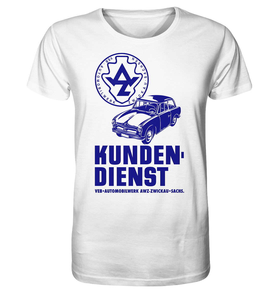 ORGANIC BIO SHIRT UNISEX • P70 KUNDENDIENST VEB AWZ ZWICKAU