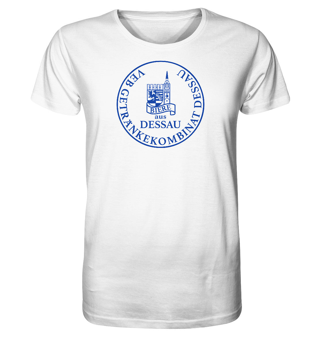ORGANIC BIO SHIRT UNISEX • VEB GETRÄNKEKOMBINAT DESSAU BIERE
