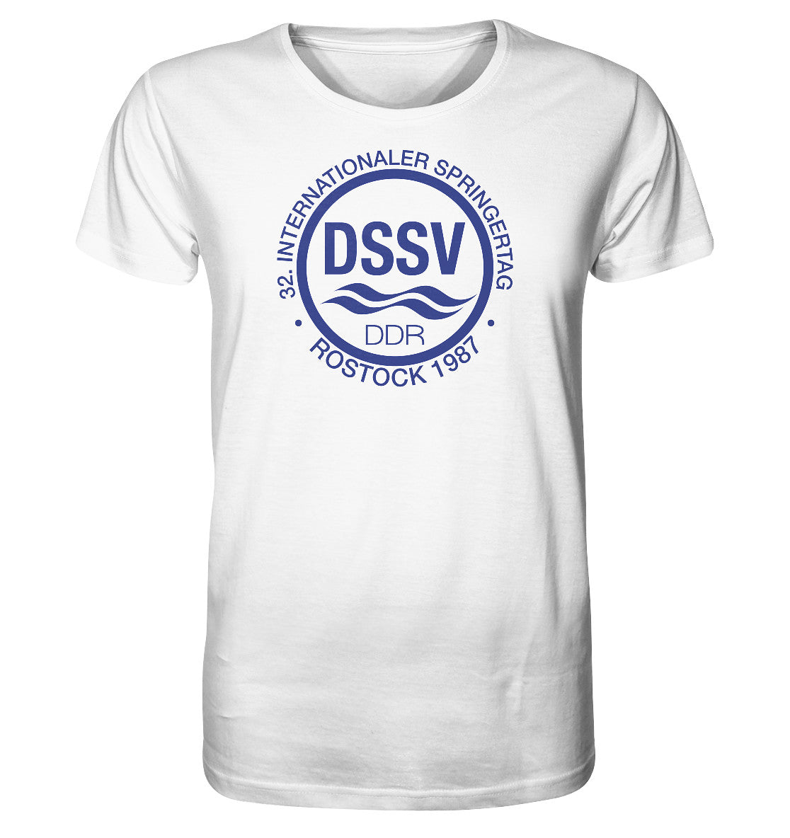 ORGANIC BIO SHIRT UNISEX • INTERNATIONALER SPRINGERTAG - ROSTOCK 1987 - hell