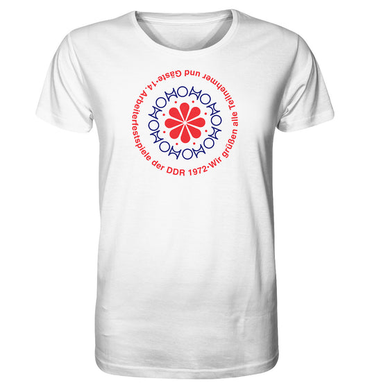 ORGANIC BIO SHIRT UNISEX • 14. ARBEITERFESTSPIELE DER DDR 1972