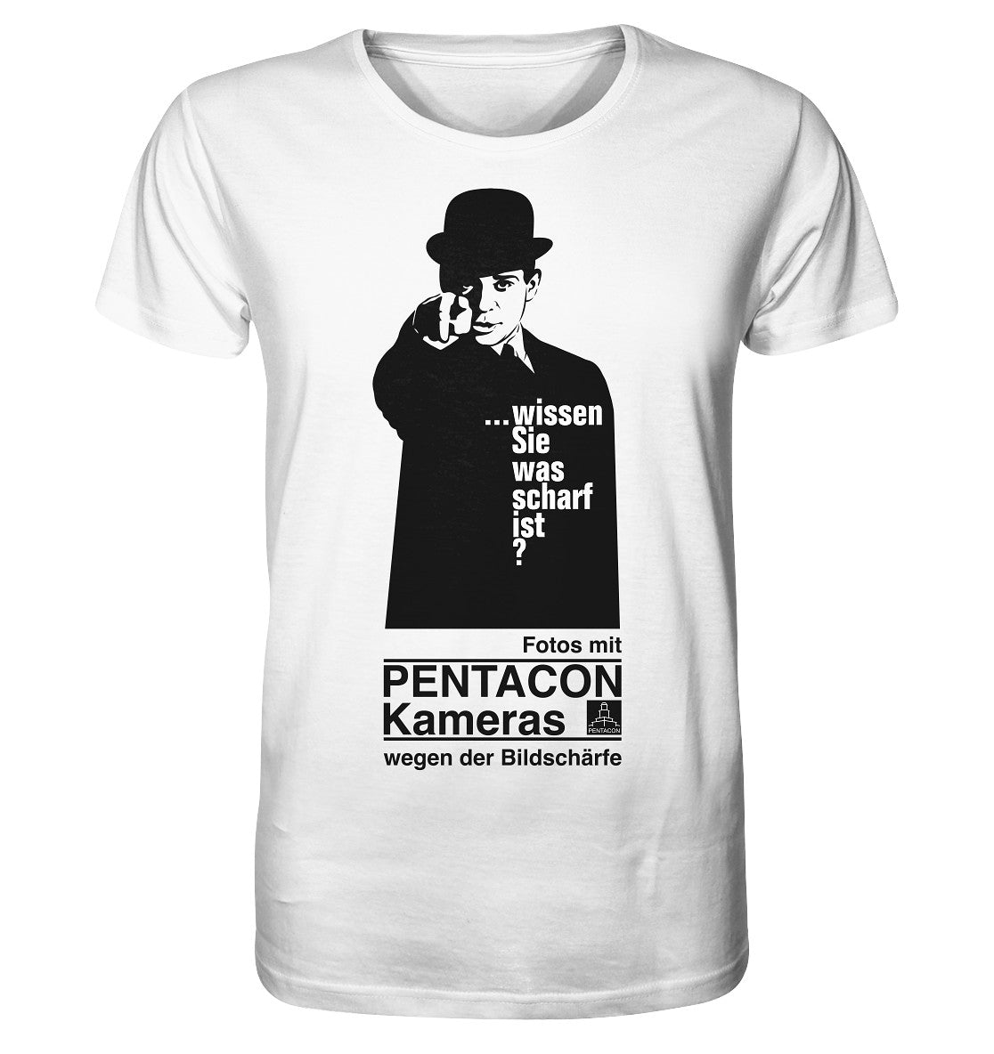 ORGANIC BIO SHIRT UNISEX • PENTACON - WISSEN SIE WAS SCHARF IST